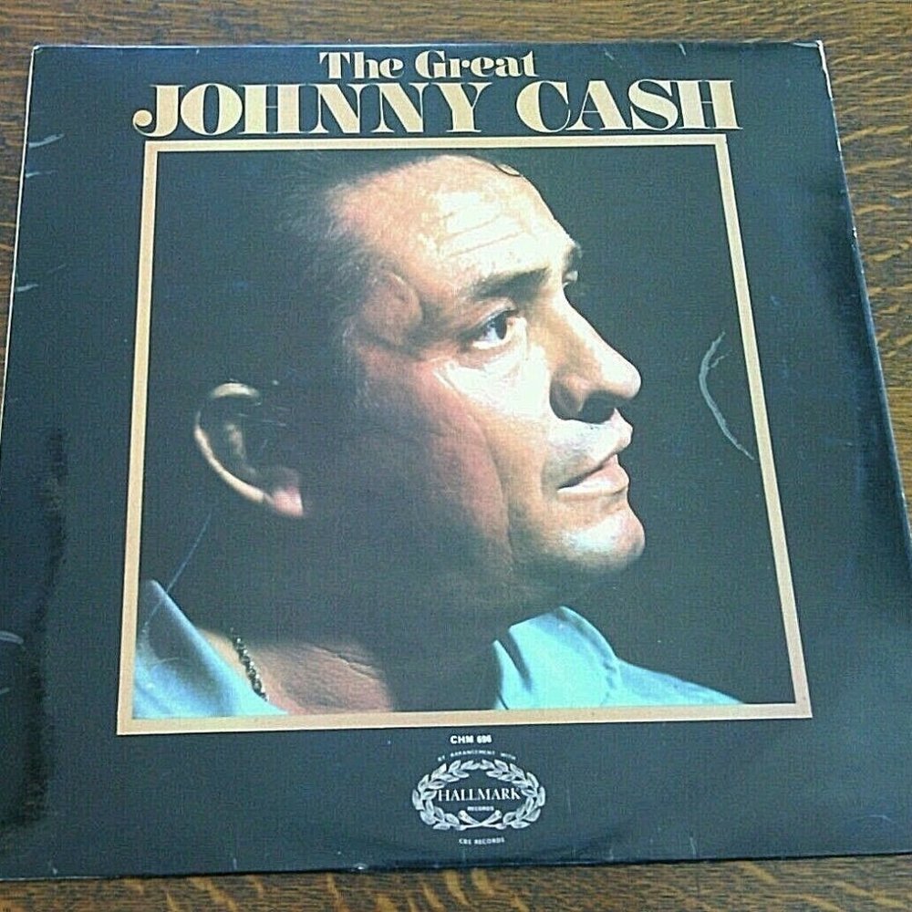 Johnny Cash Vintage Original Pressing Vinyl The Great Johnny Cash Hits Country
